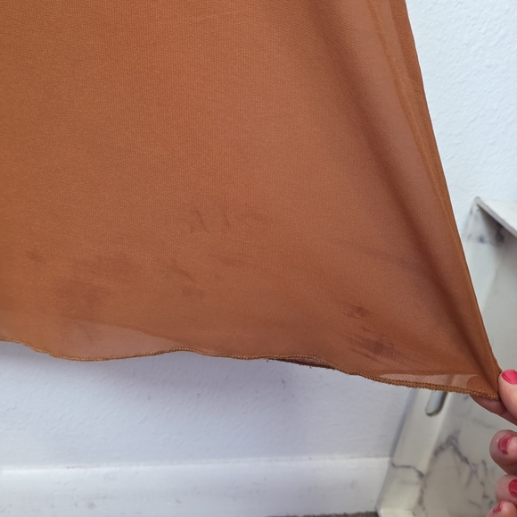 🚨NEW BALTIC BORN Lydia Maxi Dress In Nutmeg Brown Wedding Maternity Size Small - Picture 14 of 16